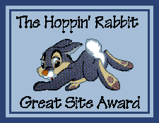 Hopping Rabbit Great Site Award